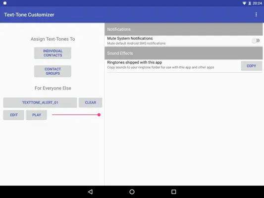 Text-Tone Customizer android App screenshot 10