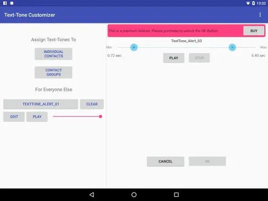 Text-Tone Customizer android App screenshot 8